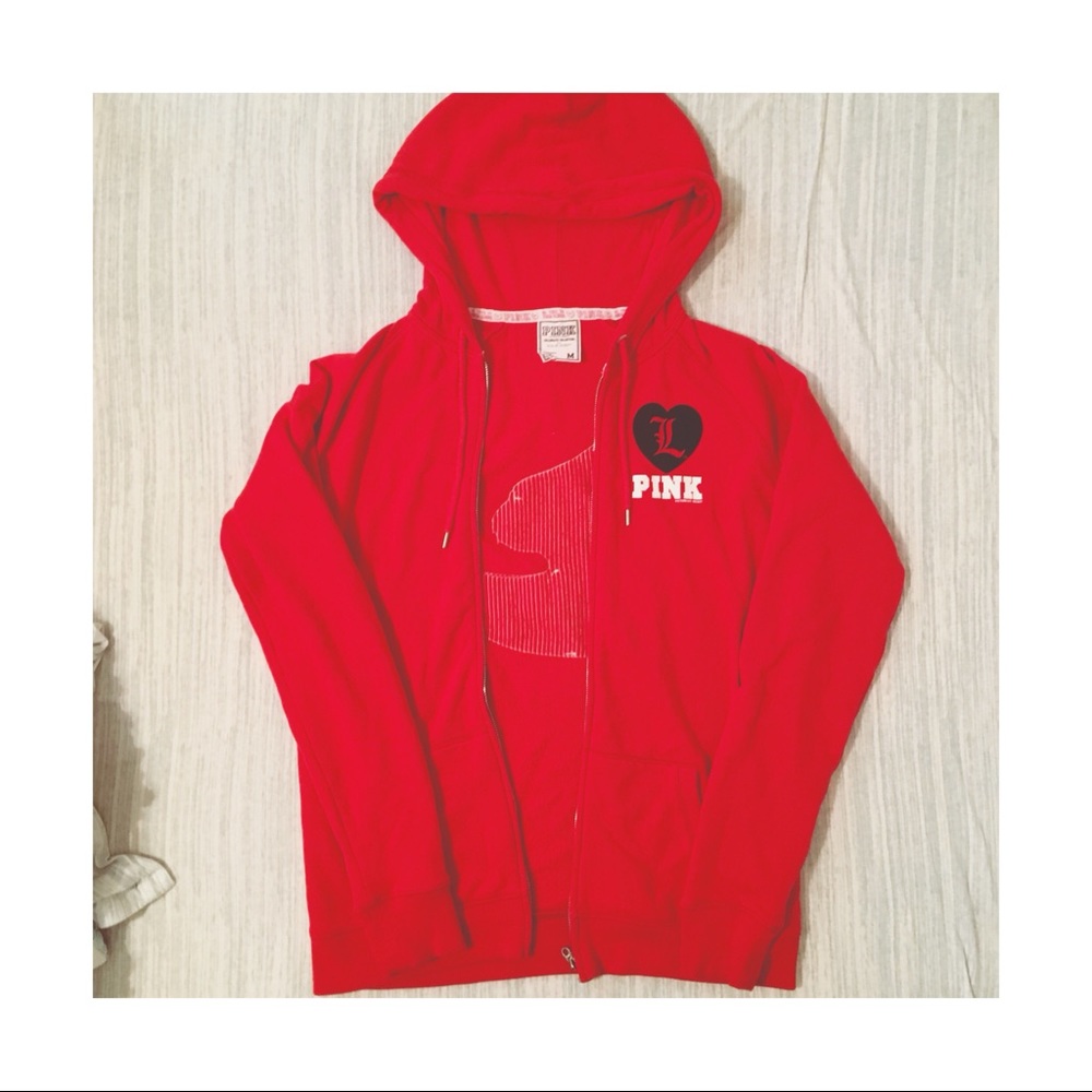 PINK Victoria’s Secret U of L Cardinals Jacket